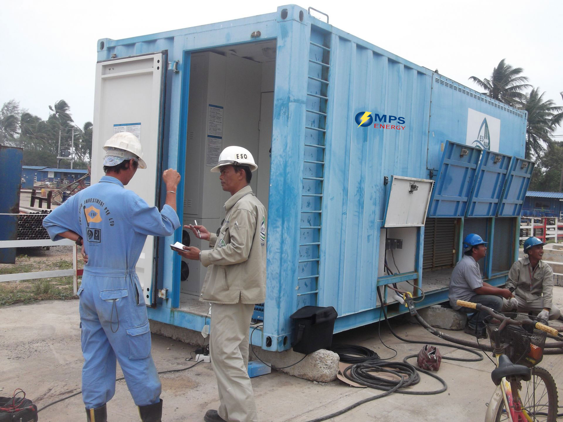 AC400-2275K-RL Resistive Inductive Load Bank for ES Offshore & Marine Engeering Co(Thailand)