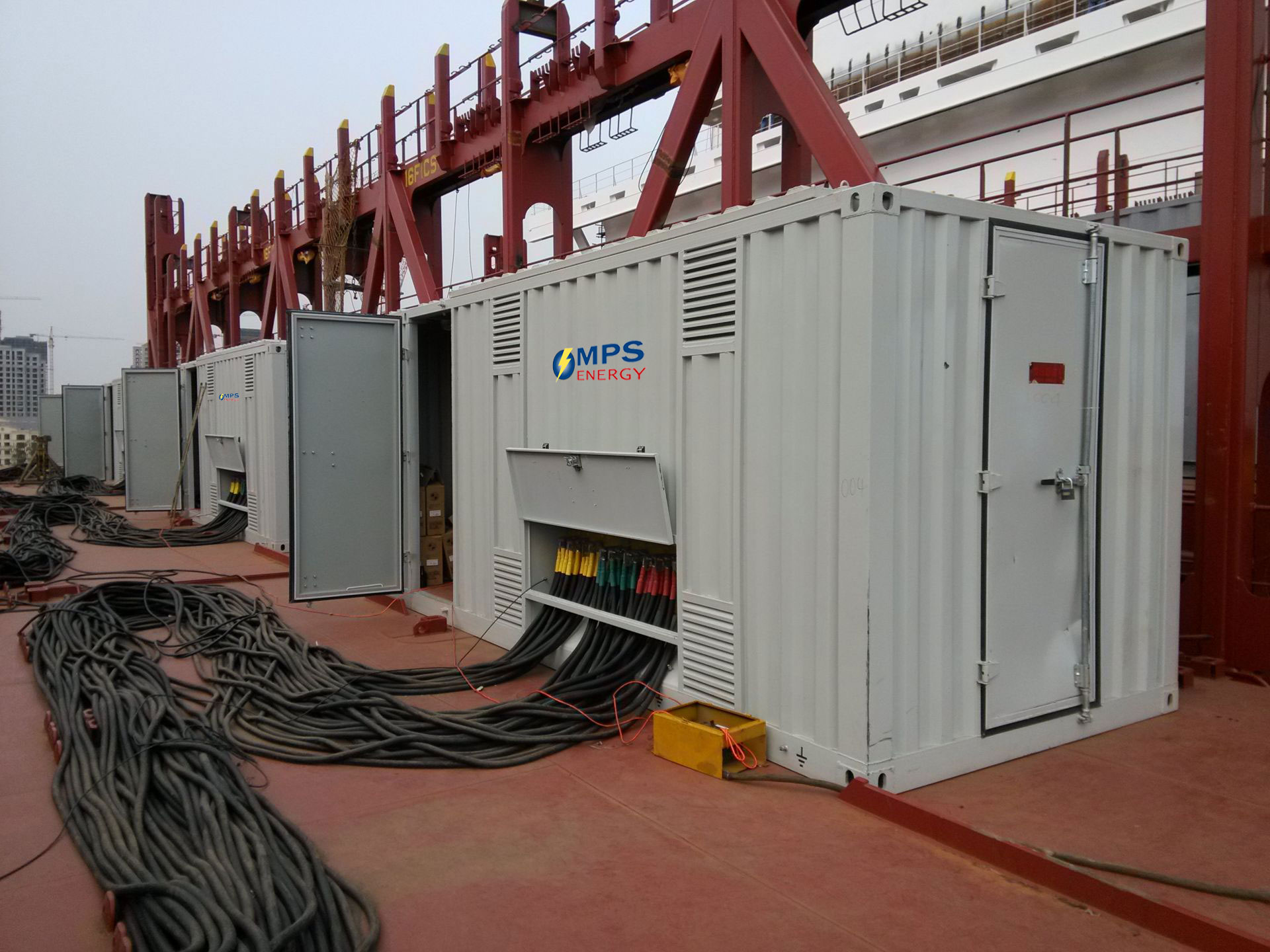 AC10.5KV/6.6KV-20000KVA Dry Type Load Bank For Dalian Shipbuilding Industry Co., Ltd